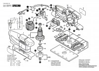 Bosch 0 603 289 103 Pss 23 Orbital Sander 230 V / Eu Spare Parts